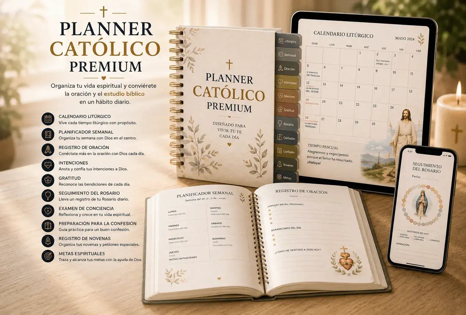 Planner Católico Premium