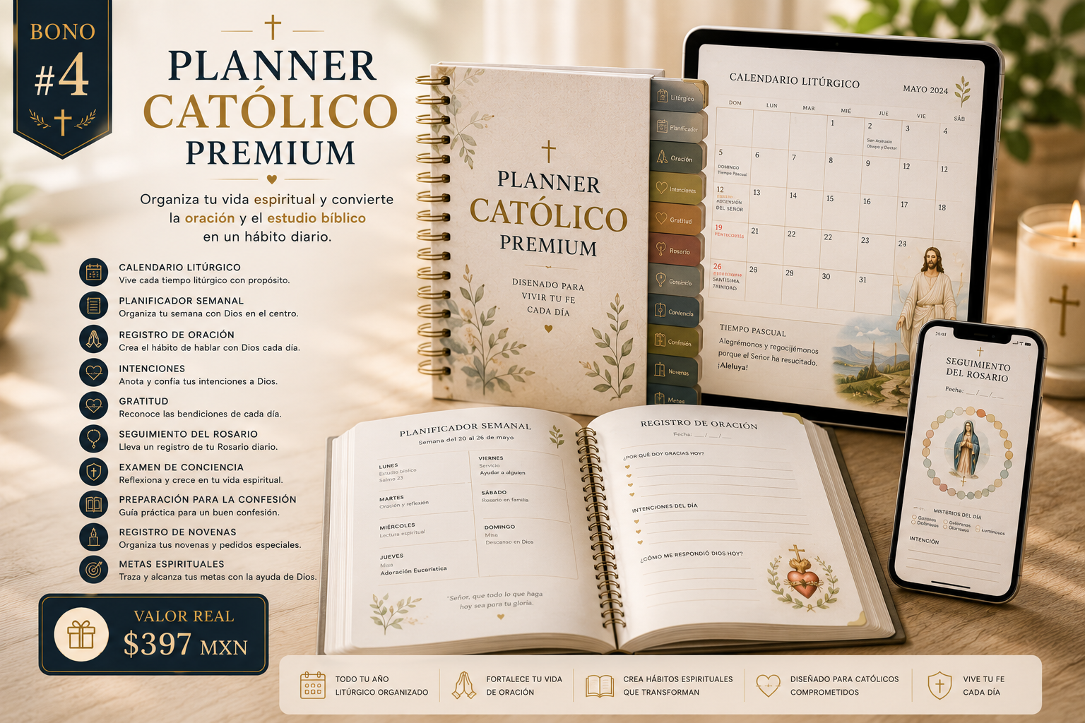Planner Católico Premium